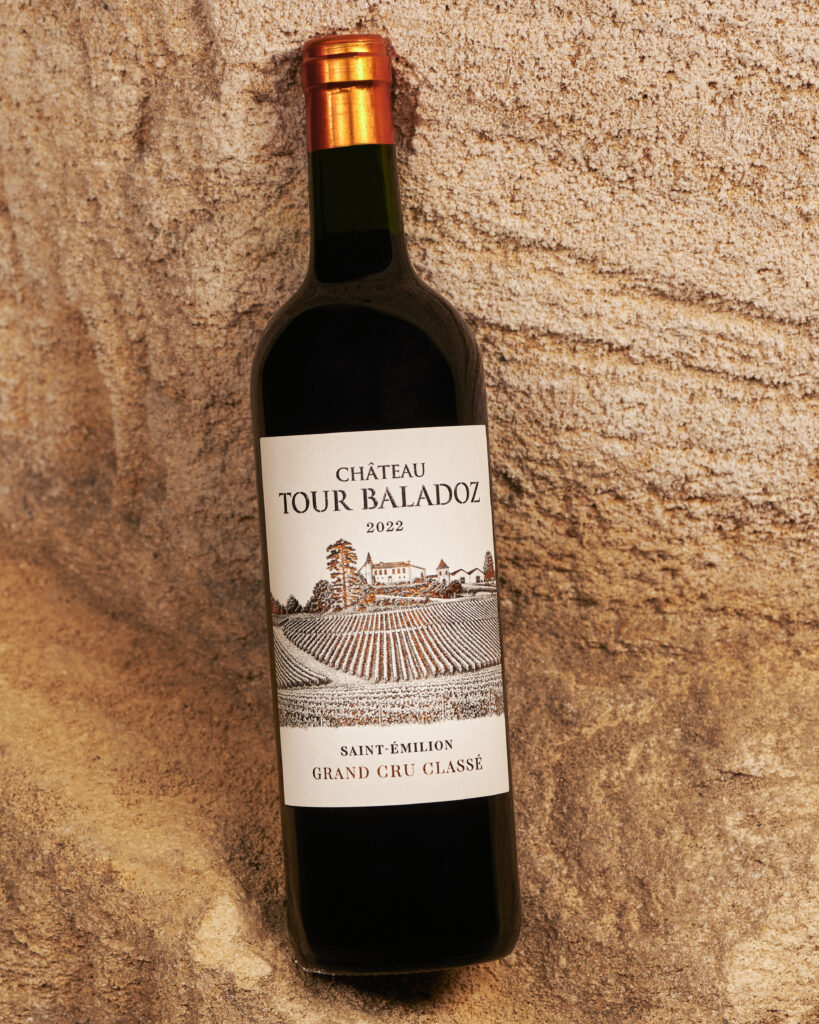 Le vin rouge Château Tour Baladoz 2022