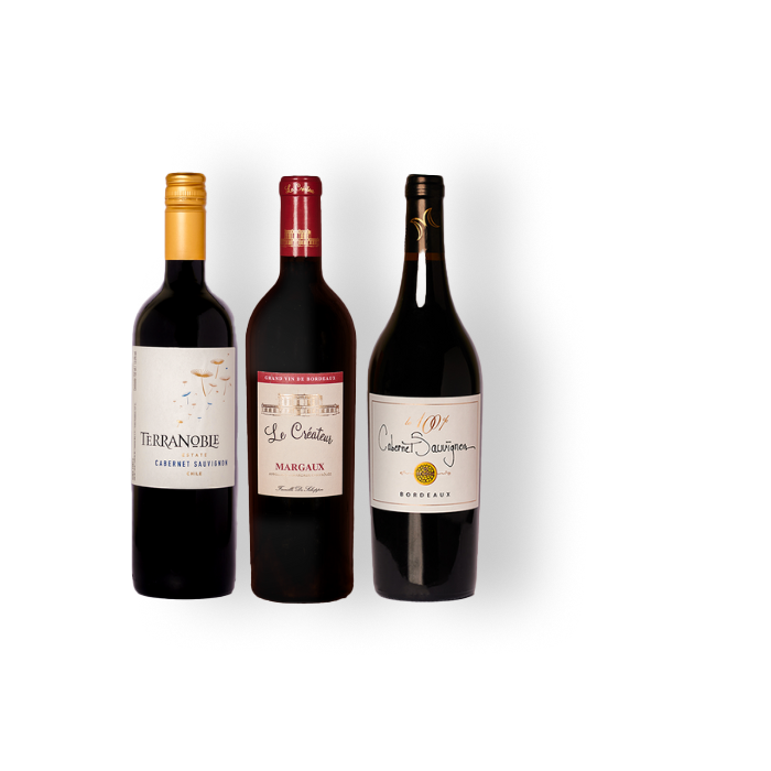Coffret 3 vins Cabernet Sauvignon